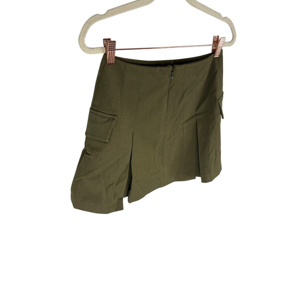 Staud Division Mini Skirt Pleated Academia Utility Streetwear Cargo Y2K Sz 0 - Picture 6 of 9